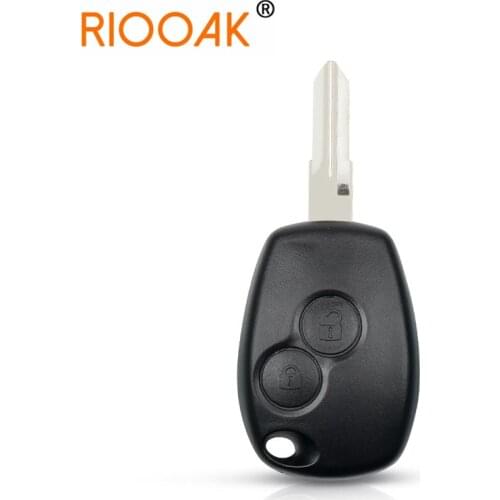 2 Button Remote Key Shell Case Cover Fob Car Alarm Housing For Renault Megan Modus Clio Modus Kangoo Logan Sandero Duster