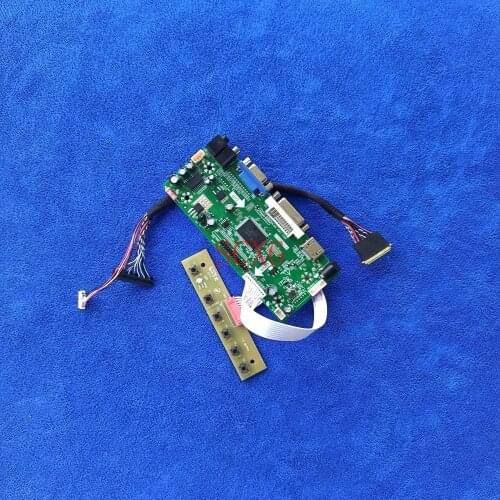 For LP121WX3/N121IB HDMI-compatible VGA DVI LVDS 40-Pin WLED 60Hz LCD monitor drive controller board DIY Kit M.NT68676 1280*800