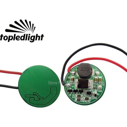 1 Mode Led Driver Output DC6V Input DC12V~24V 4-4.5A Lighting Transformers For Cree XHP50 XHP-50 XHP50.2 Flashlight Torch Light