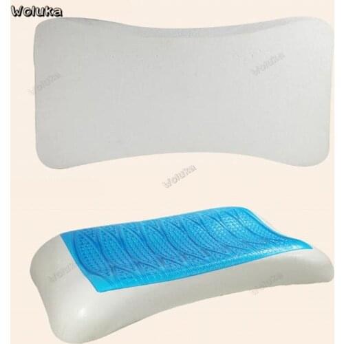 Gel neck-pillow slow rebound pillow memory foam pillow neck protection comfortable sleeping pillow CD50 Q05