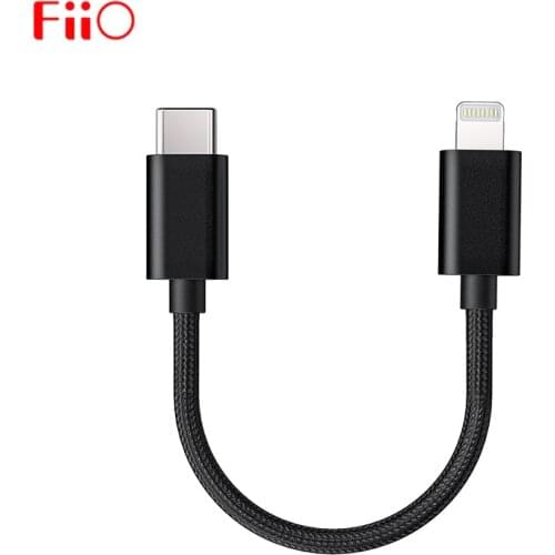 FiiO LT-LT1 Type-C to Lightning OTG Data Cable to iPhone iOS Devices Connect USB DAC AMP
