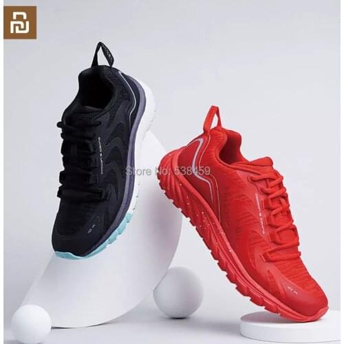 3-color youpin running shoes, ultra-light and high-elastic mens and womens running shoes, breathable mesh sneakers