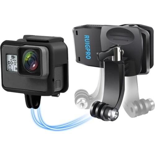 360-Degree Rotation backpack bag Clip clamp For GoPro Hero 8 7 6 5 4 Xiaomi yi SJCAM SJ4000 DJI action Camera Accessories