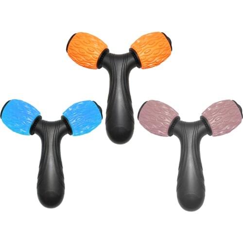 Full Body Manual Roller Massager V‑shape Reface Massager Leg Slimming