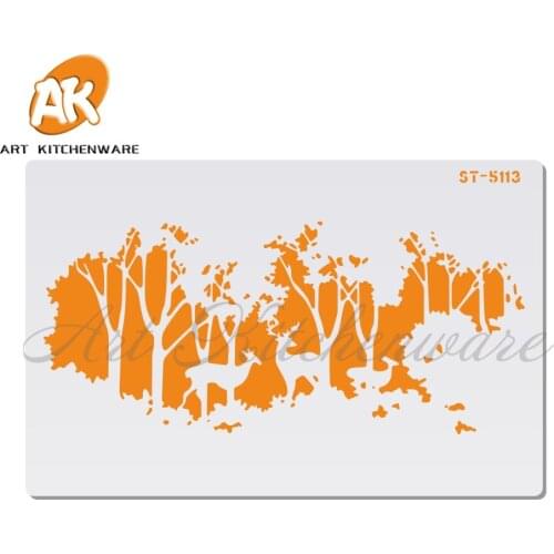 Christmas Deer Stencil For Walls Painting Scrapbooking Stamp Album Decorative Embossing DIY Craft Paper Card Flower Template