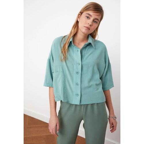 Trendyol Pocket Detail Shirt TWOSS20GO0381
