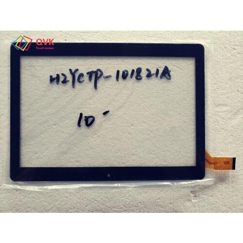 10.1 Inch black touch screen P/N HZYCTP-101821A Tablet Capacitive Touch Screen Panel Repair Replacement Parts Free Shipping