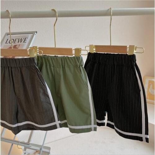 2021 new style girls boys shorts summer cotton fashion kids shorts