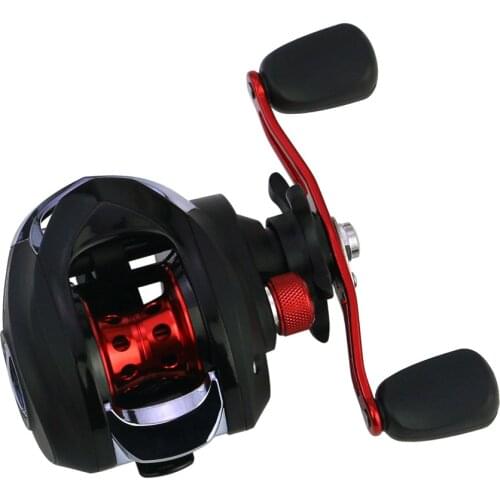 9-level Magnetic Gear Fishing Baitcasting Reel High Speed 6.3:1 Full Metal Hollow Saltwater Dual Brake Sea Lure Fishing Reels