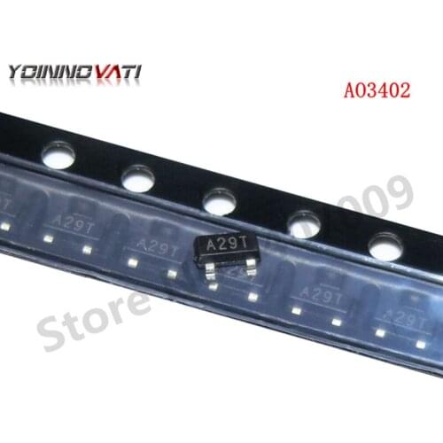 100PCS AO3402 A29T SOT-23 New original
