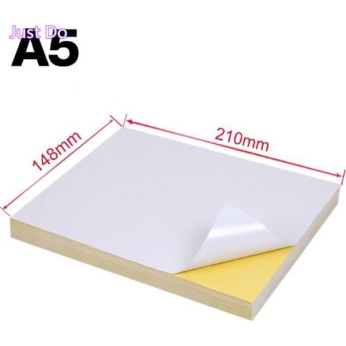 A4 sticker printer paper glossy white 50 sheets a4 stickers 100sheets A5 printable paper sticker A3 white paper blank a4 sticker