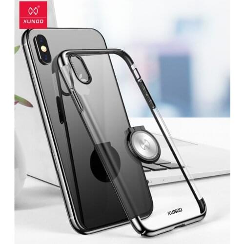 For Iphone XR / XS Max 2018 Case Xundd Luxury Hard PC Back Cover Shell for Iphone XS with Ring Fit for Magnetic Car Holder
