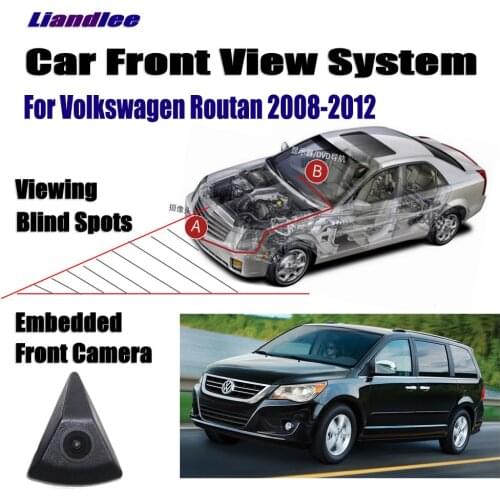 Front View Camera For Volkswagen VW Routan 2008-2016 2017 2018 2019 2020 Car Front Camera Full HD Logo Grill Car Accessories