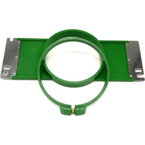 Good Quality tubular hoops size 120mm total length 270mm Green tajima embroidery hoops