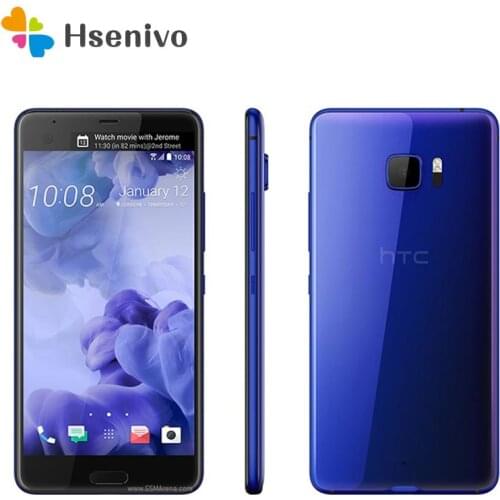 Original HTC U Ultra 5.7 Inches Quad-core 4GB RAM 64GB ROM LTE 12MP Camera 2160P Dual SIM 3000mAh Fingerprint Android Cellphone