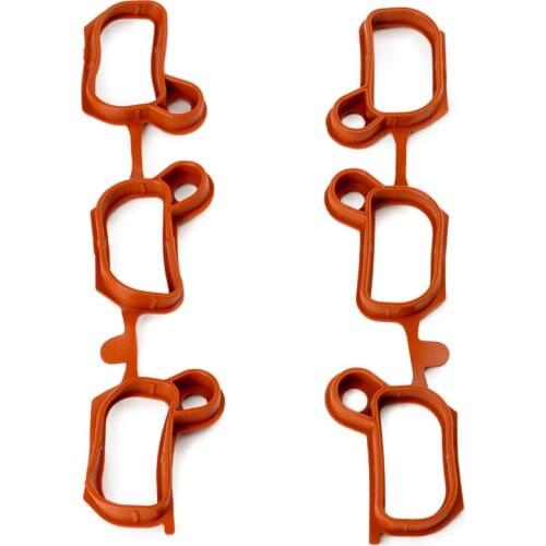 11 61 1 436 631 for BMW 325i 325xi 525i 530i E36 E39 E46 E60 E53 Intake Manifold Gasket Set 11-61-1-436-631 11611436631 366.500