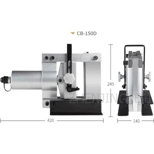 Copper Bar Aluminum Row Bending Machine Manual Horizontal Aluminum Alloy Bending Tools Portable Bus Processing Machine CB-150D