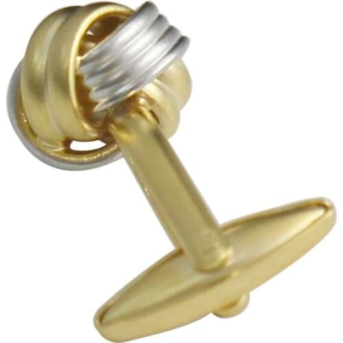 Beadsnice Designs Metal Knots Cufflink Cuff Link Gold Knot Stud Set Accessories Jewelry Free Shipping ID 35847