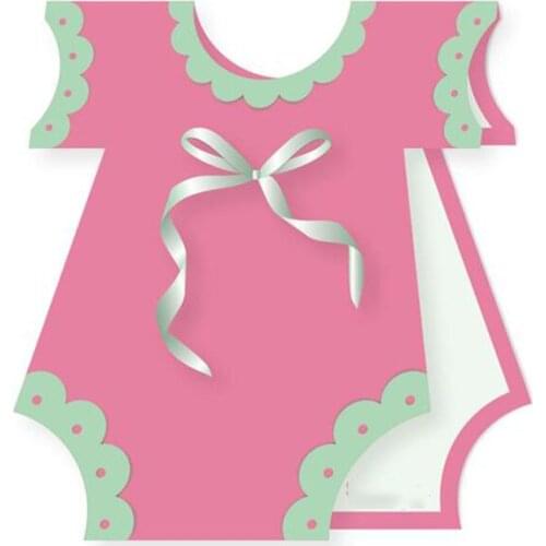 MISS VINTAGE Metal Cutting Dies Cut Baby Clothes Scrapbooking Paper Craft Album Card Punch Knife Art Cutter Die