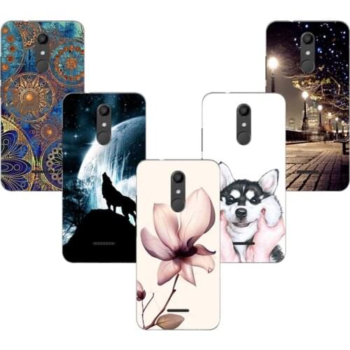 Fashion Soft Silicon Case for Wiko Upulse / Wiko U Pulse 5.5 inch Mobile Phone Fashion Flower Cover Case Coque