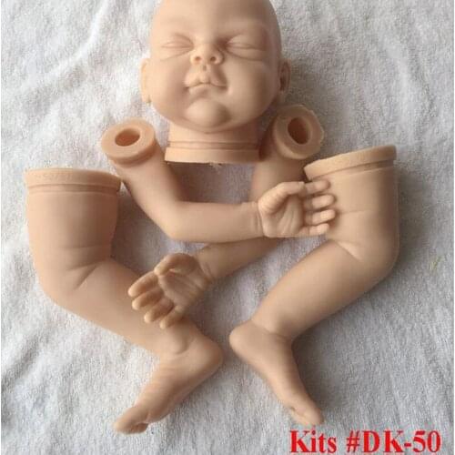 Reborn Doll Kits for 22inches Soft Vinyl Reborn Baby Dolls Accessories for DIY Realistic Toys for DIY Reborn Dolls Kits#dk-50