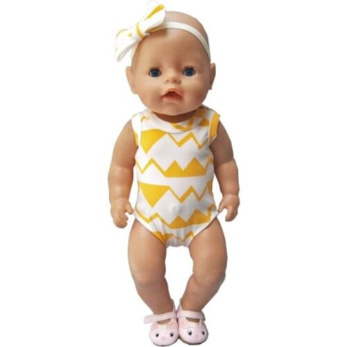 18 Inch Ameican Doll Boy Clothe 43cm 40cm Baby Doll Boy Clothes Outfits Children Girl Birthday New Year Gift
