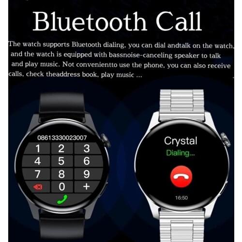 Bluetooth Call Smart Watch Screen Sports fitness Full Touch Men Watch Bluetooth is Suitable For Android ios Smart Watch