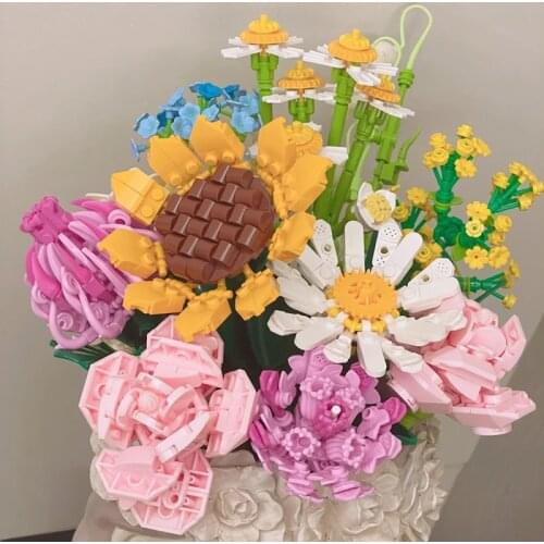 City Mini Street Retail Store Food Candy Pizza Shop Building Blocks Scene Sets Architecture Kids Market View Toys For Children