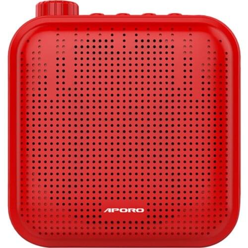 TF U Disk Player Speaker Rechargeable Voice Amplifier for Coaches Tour Guide Natural Stereo Sound Microphone Loudspeaker