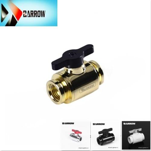 TLQFS-V1 Barrow Mini Valve With Aluminium Handle double inner thread double female part for water cooling computer. cooler