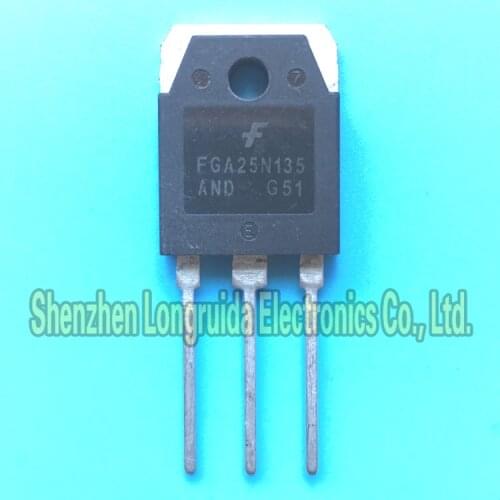 10PCS FGA25N135AND 25N135 TO-247 IGBT TRANSISTOR 25A 1350V