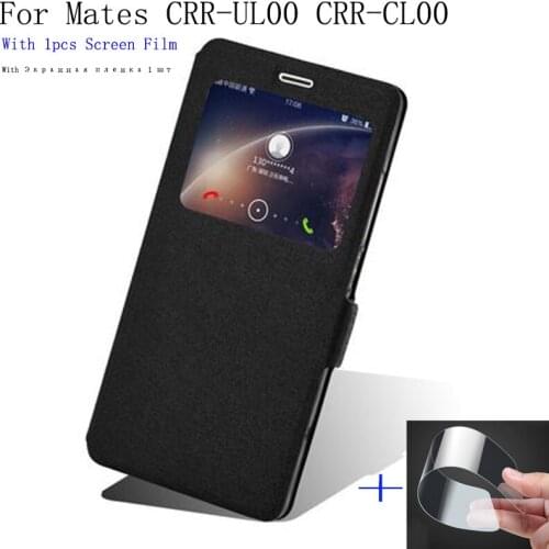 Smart view window case For Huawei Mates CRR-UL00 CRR-CL00 Phone case Back Cover flip PU leather Case For Huawei Mate s shell