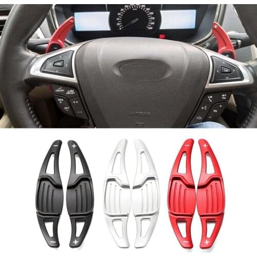 Steering Wheel Shift Paddle Extension Shifter Aluminum For Ford Mondeo 2013-2019 For Ford Taurus Edge 2015 2016 2017 2018 2019