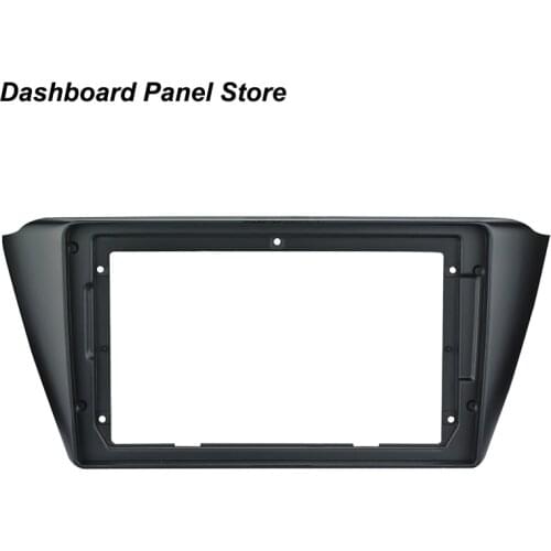 9 Inch 2din Car Fascia For SKODA FABIA RAPID 2015 - 2019 Double Din Car Dvd Frame Adaptor Panel In-dash Mount Installation