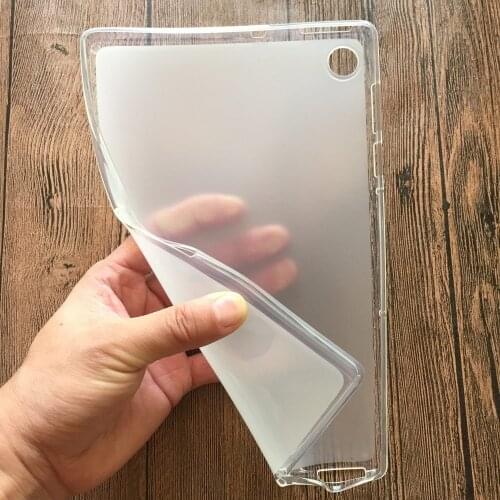 For Samsung Tab S6 Lite Case Soft TPU Cover for Samsung Galaxy Tab S6 Lite 10.4 P610 P615 Tablet Shell Protective Capa+Gift