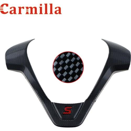 Carmilla Fiesta Steering Wheel Paillete Sticker Inner Decoration Sequins Case For Ford Fiesta Ecosport 2013 2014 2015 2016