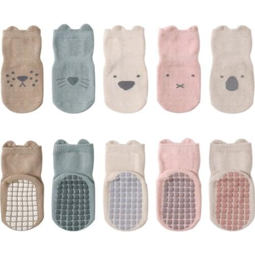 Baby Socks Autumn Toddler Hose Cotton Girl Boy Nonskid Floor Sock Breathable Infant Accessories Children Fashion Cartoon Socks