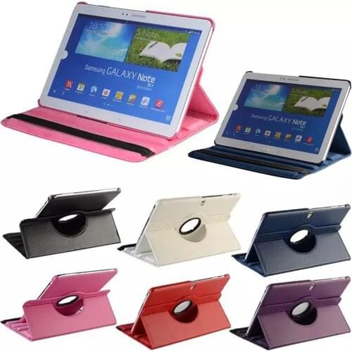 For Galaxy Note(2014 Edition) 10.1 P600 Flip PU Leather Stand Case Cover For Samsung Galaxy Tab Pro 10.1 T520 T521 T525 SM-T525