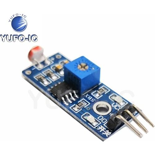 5pcs Photosensitive Electronic Resistance Photoelectric Sensor Single Chip Microcomputer Robot Accessories Intelligent Car