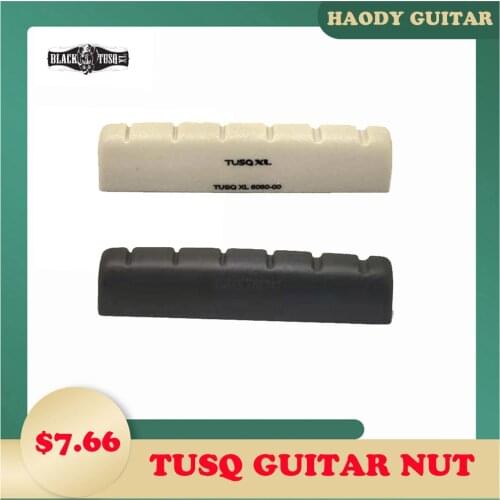 Graph Tech Ivory Nut TUSQ Guitar Nut PQ-6060-00 PT6060-00 XL 6-String Slotted Electric Guitar Nut for EP Style Guitar