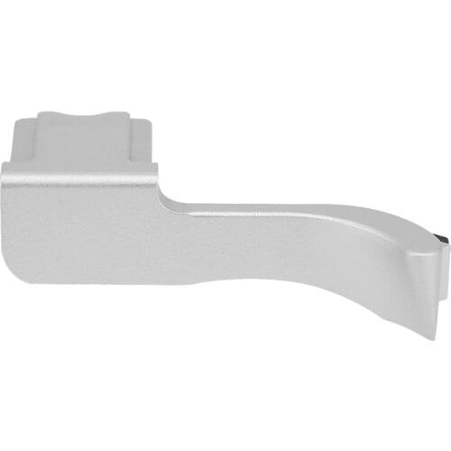 Haoge THB-M10S Metal Hot Shoe Thumb Up Rest Thumbs Up Hand Grip for Leica M10 M10-P M10P Camera Silver