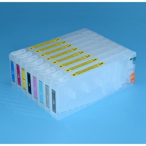 350ml * 8Colors T602 T6031 T6041 Bulk Ciss Refillable Ink Cartridge With Reset Chips For Epson Stylus Pro 7880 9880 Printers