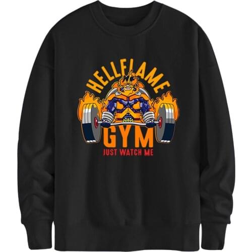My Hero Academia Hoodies Sweatshirts Men Streetwear Fall Winter Round Neck Top Clothing Male 2020 New Arrival Tracksuits Outdoor