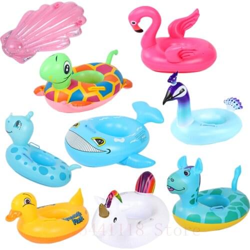 Inflatable Kids Baby Swimming Ring Summer Beach Party Pool Toys Swimming Circle Pool Float Seat Accessories