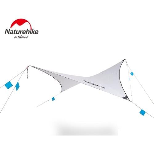 Naturehike Silver Coated Camping Sun Shelter Ultralight Beach Tent Canopy Waterproof Outdoor Tarp Awning NH