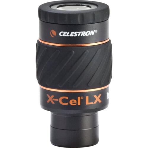 Celestron X-CEL LX 60 degree 7mm super wide-angle eyepiece 1.25 inch stargazing astronomical telescope accessories