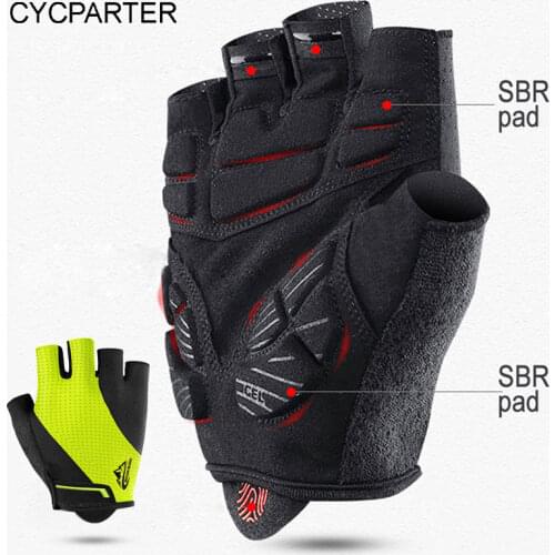 Cycling Gloves MOREOK Half Finger Men Women Fitness Gloves Bike Gloves Gel Pad Shock-Absorbing Anti-Slip Motorcycle MTB Gloves