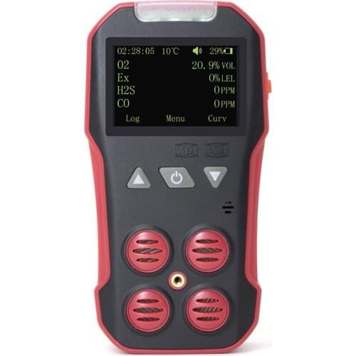 4 in 1 Portable Multi gas Detector BH-4AS O2、CO、H2S、EX Used In The Area Where Explosion-Proof Is Required Or Toxic Gas Leaks