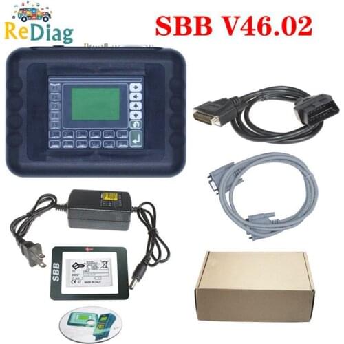 High Quality V46.02 SBB Key Programmer Auto Transponder Silca SBB Suppports Multi-Brand Cars Programming New Key Maker Tool