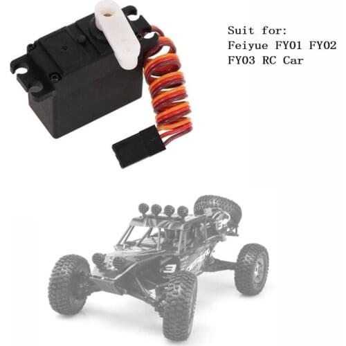 Upgrade rc Parts 3Kg Metal Gear Servo for Feiyue FY01 FY02 FY03 FY04 FY05 FY06 FY07 SUBOTECH 1/12 RC Car Truck Crawler Monster